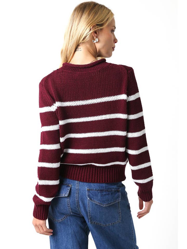 Olivaceous - Wholesale Knit Sweater - Women's - Leah Sweater5