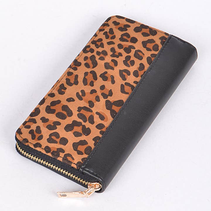 3AM BY H&D ACCESSORIES - Wholesale Wallet - Women's - Animal Print Wallet With Zipper4