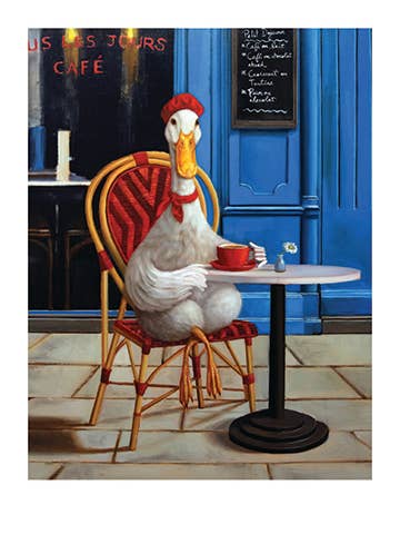 French Press - Artist: Lucia Heffernan - FF323 for wholesale by Masala Cards