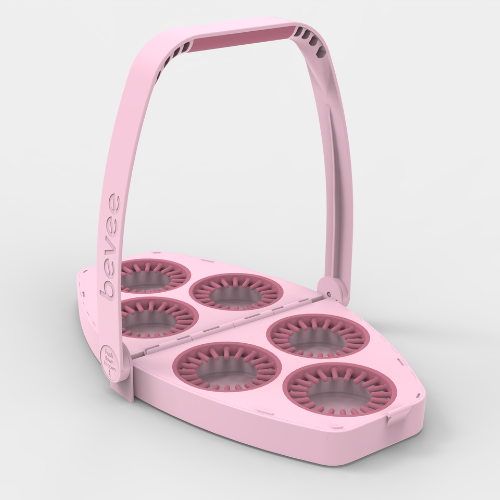 Bevee - Wholesale Serving Tray - 6-Cup Reusable Drink Carrier 0