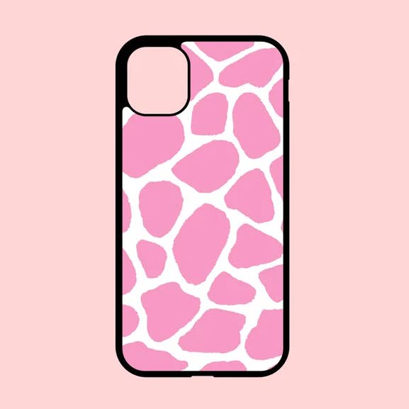 Pink Giraffe Print iPhone Case for wholesale by Trendy Creations