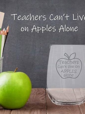 Los profesores no pueden vivir solo de manzanas para venta al por mayor de Etchpress Yourself