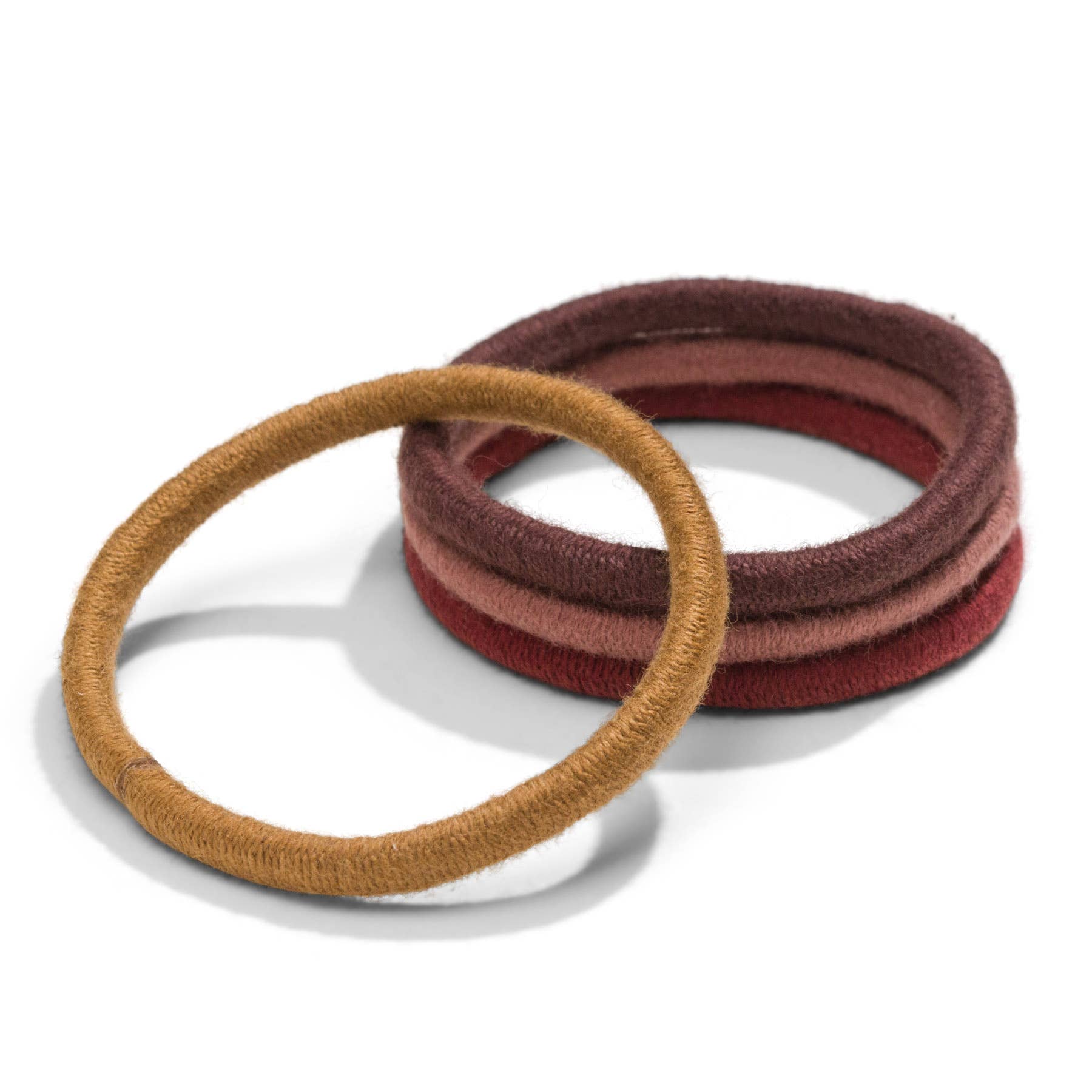 KOOSHOO - Wholesale Hair Tie - Plastic-free, Organic Hair Ties - Warm Earth - Biodegradable2