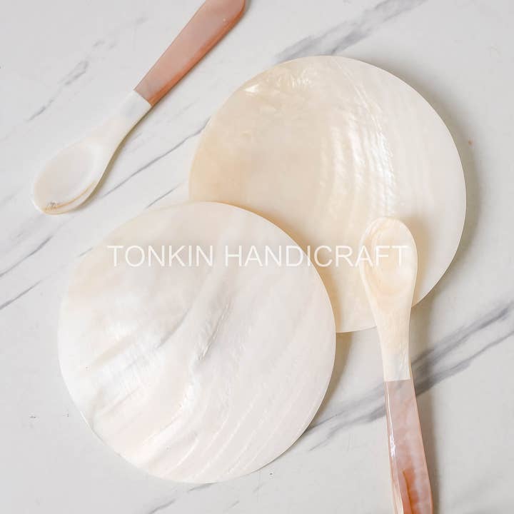 Tonkin Handicraft - Wholesale Serving Plate - Mother of Pearl Caviar Plate 54