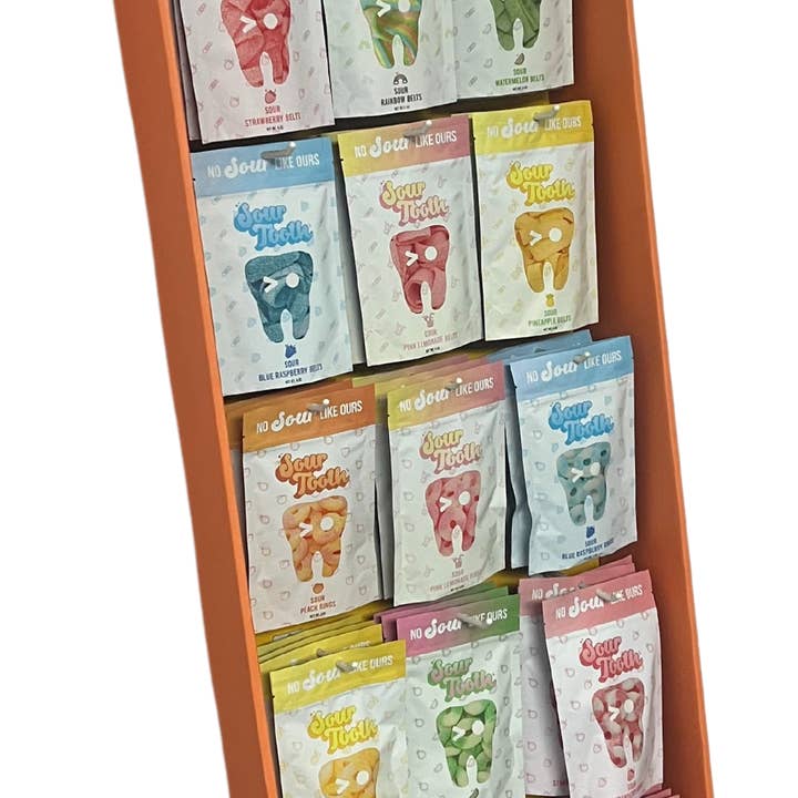 Sour Tooth - Wholesale Retailer Display - Food & Drink - Sour Tooth Display