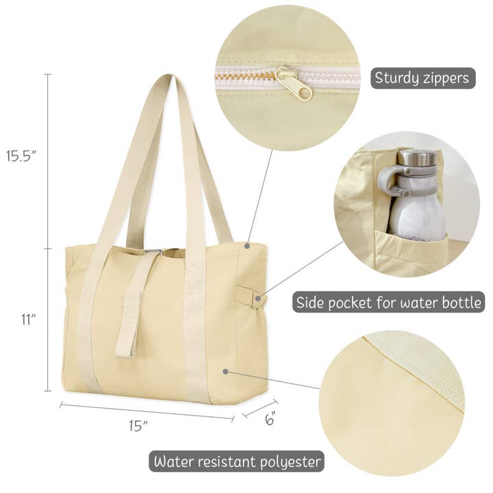 Wrapables.com - Vente Sac de yoga - Sac fourre-tout de yoga Wrapables, sac de sport, de travail, de nuit, sac de voyage11