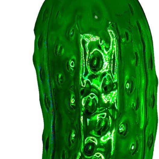 4E's Novelty - Wholesale Ornament -
4E's Blown Glass 4"Metallic Green Christmas Pickle Ornament