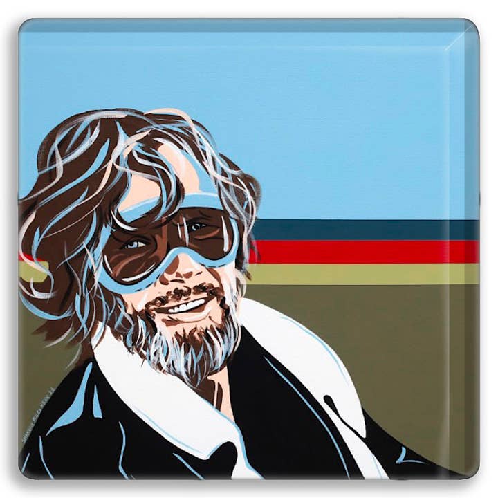Highwaymen Kristofferson Coaster for wholesale by Uptripping (Shannon Foley Henn)