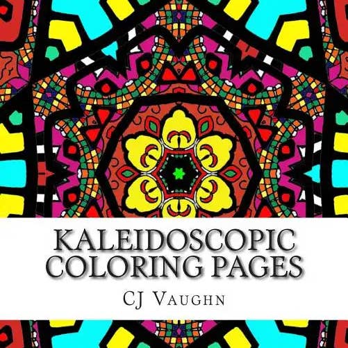 Books by splitShops - Wholesale Coloring Book - Kids & Baby - Kaleidoscopic Coloring Pages: 44 Different Kaleidoscope Designs - Paperback