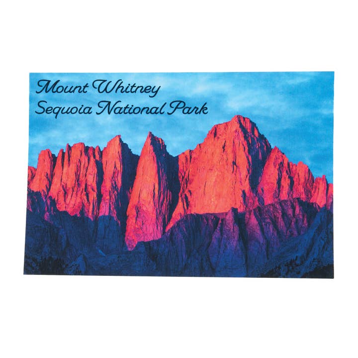 Mount Whitney - Sequoia National Park - Postcard for wholesale by MORIAH QUINN PHOTOGRAPHY