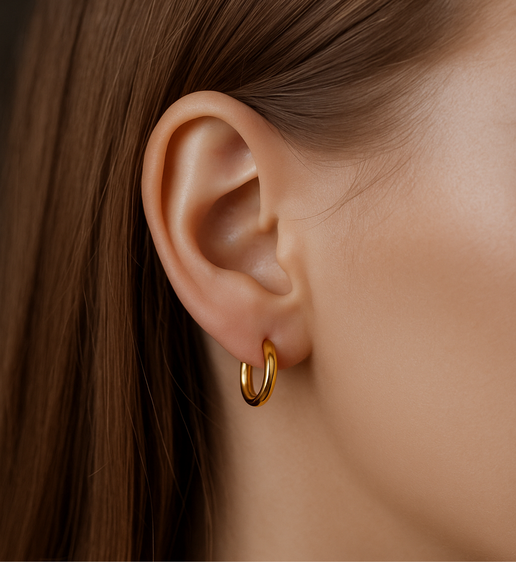 Sedy Jewelry - Wholesale Hoop Earrings - Hypoallergenic Small Hoop Earrings – 14K Gold , Rose & White Gold2