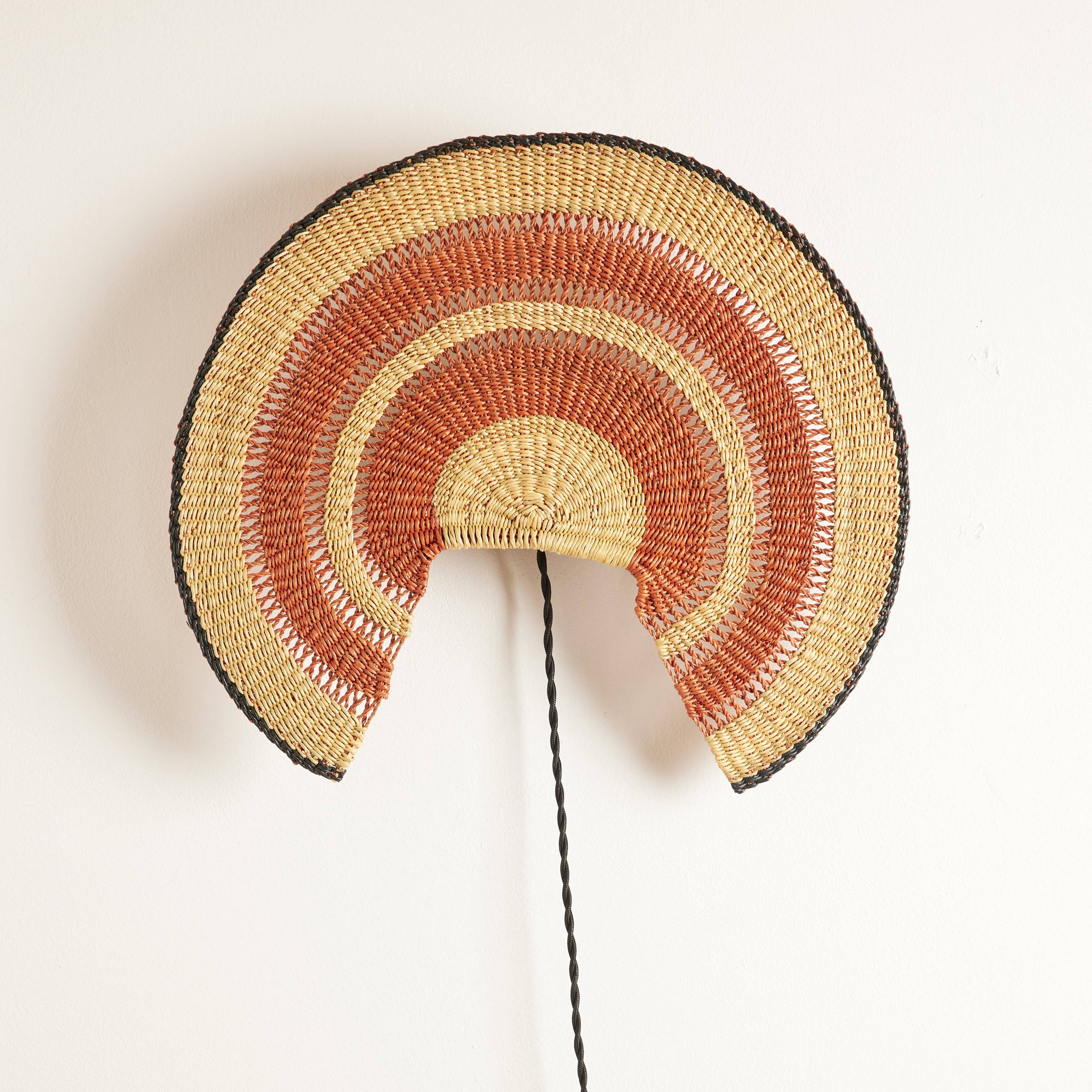 GOLDEN EDITIONS - Wholesale Sconce - Admirador Wall Lamp L | Artisan Woven Lighting3