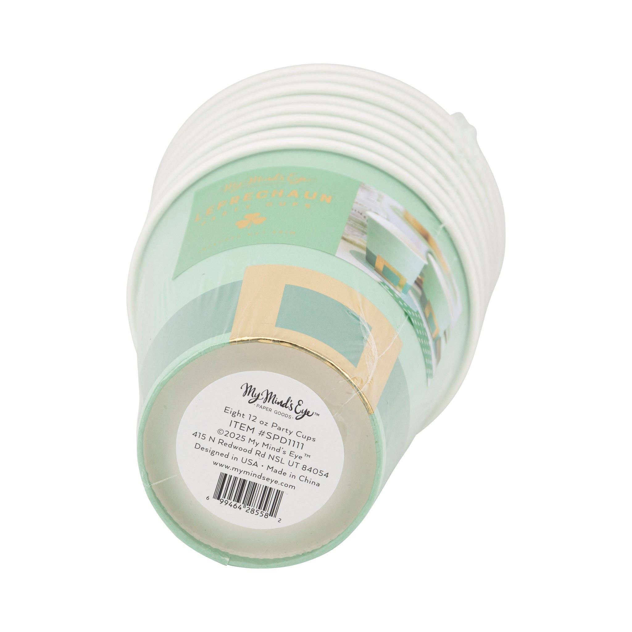 My Mind’s Eye – wholesale Disposable cup – SPD1111 - Leprechaun Party Cup6
