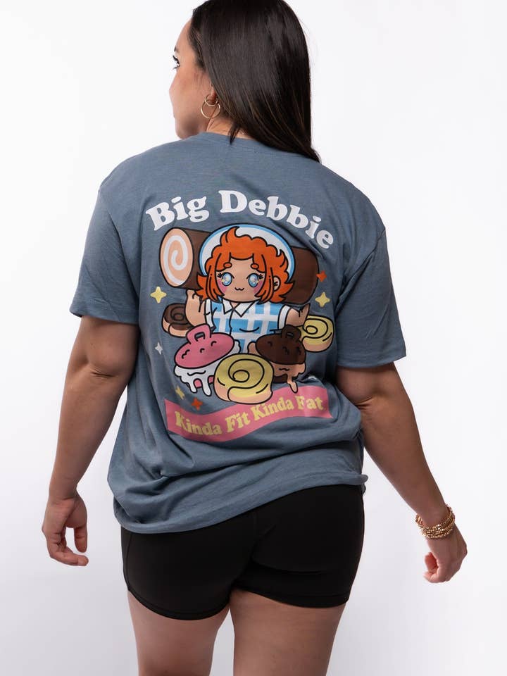 Big Debbie Signature Blend T-Shirt for wholesale by Kinda Fit Kinda Fat
