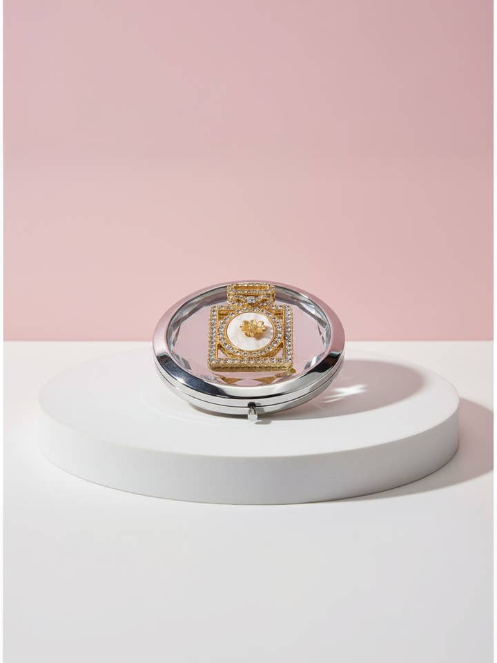 Atomizador de Perfume Espejo Compacto y Caja de Regalo para venta al por mayor de Arya Jewellery Wholesale