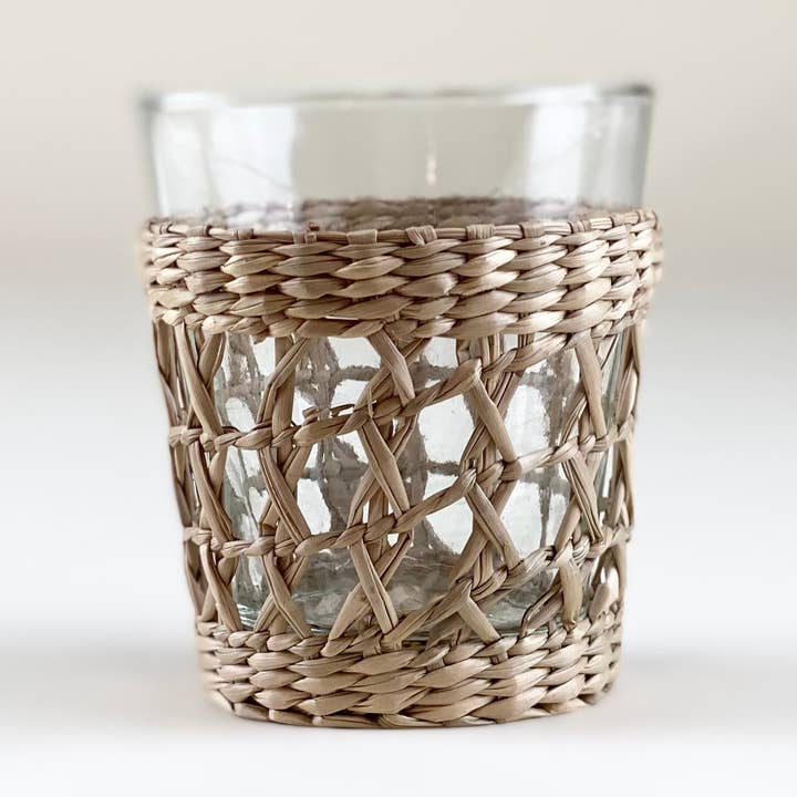 Seagrass Cage Short Tumbler for wholesale by Be Home US