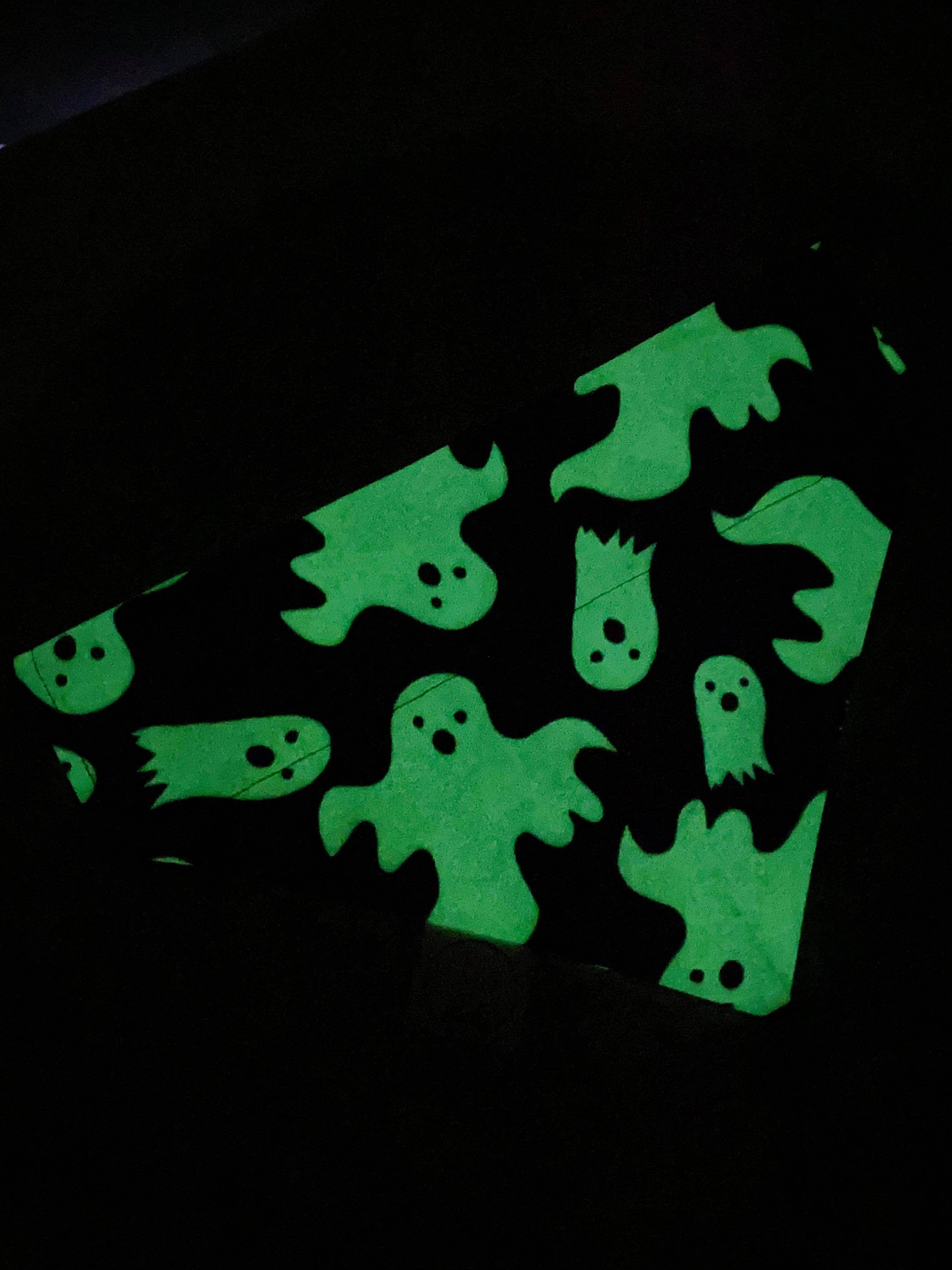 Spotted Dog Co. - Wholesale Pet Bandana - Dog - Ghost Bandana - Glow in the Dark!3