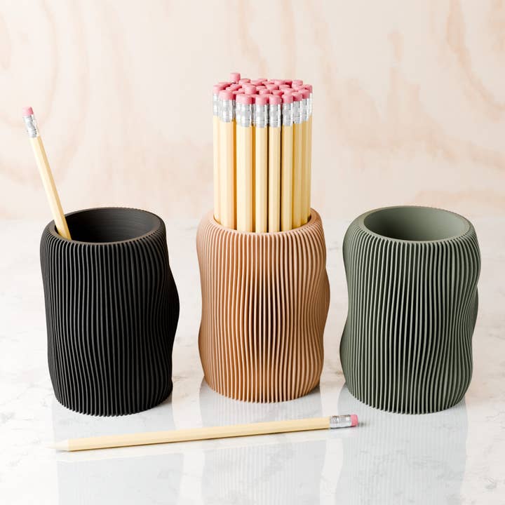 Modernized Pottery - Wholesale Pencil holder - Bubbly Pencil Holder