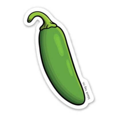 Blank Tag Co.® Waterproof Sticker - Jalapeño for wholesale by Blank Tag Co. - Waterproof Stickers