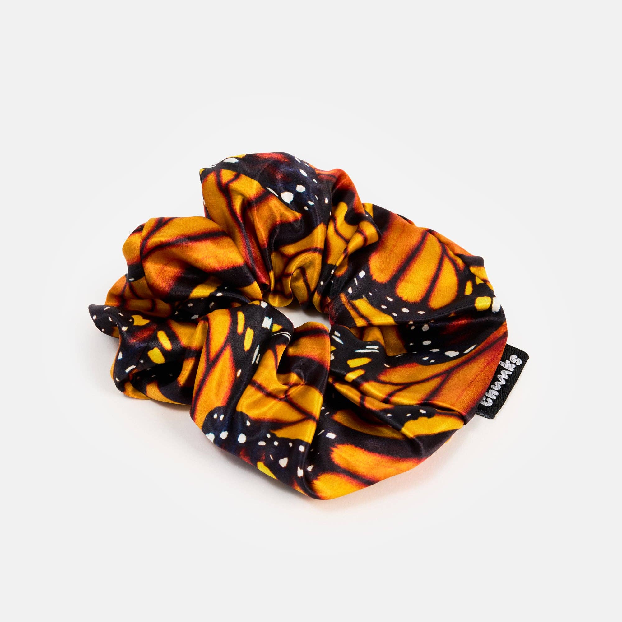 CHUNKS - Wholesale Scrunchie - Women's - Silk Scrunchie in Large Monarch