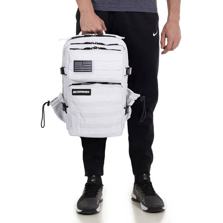 Elitex Training - Wholesale Backpack - Unisex - 25L All In White Tactical Backpack8