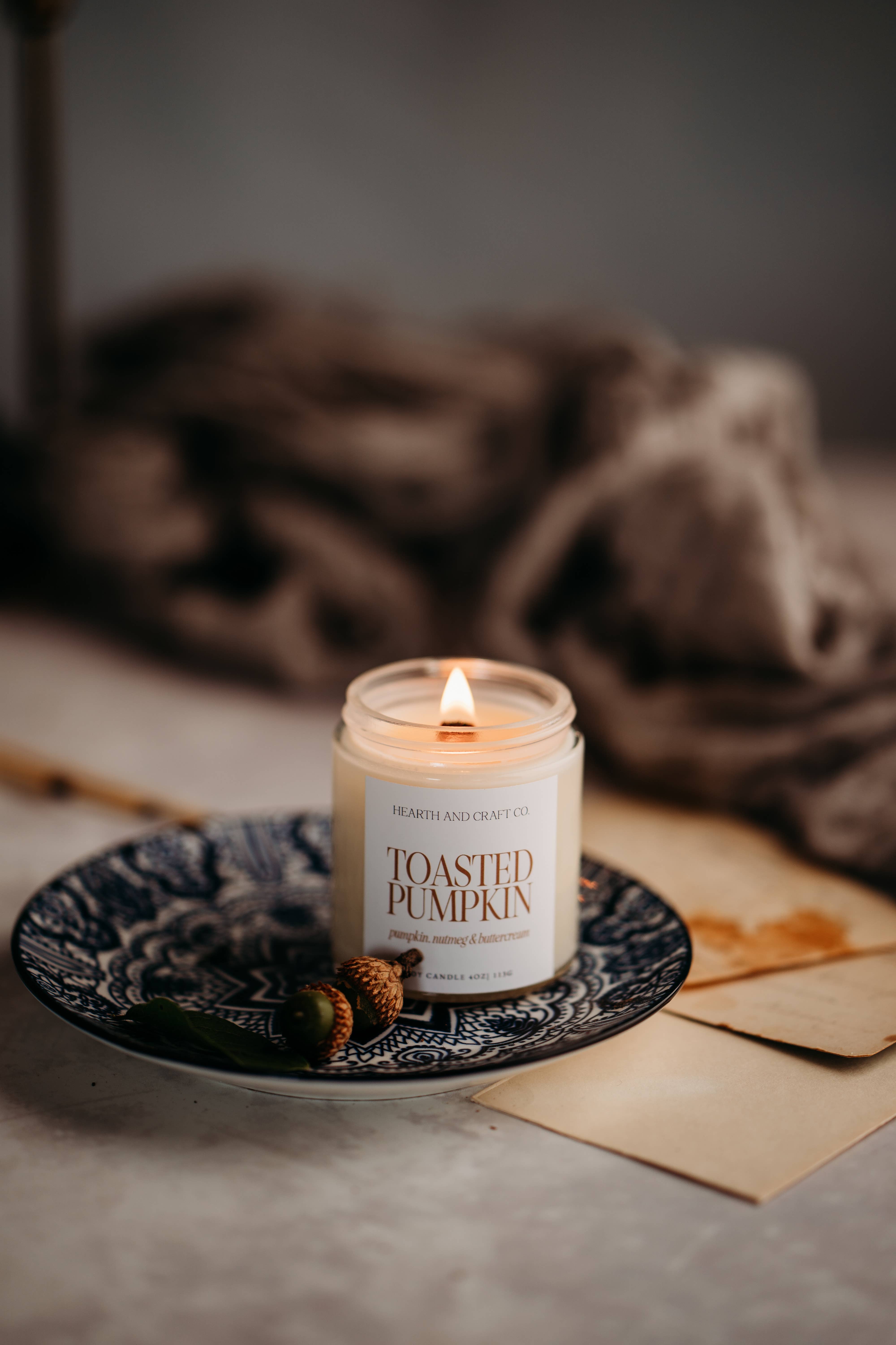 Hearth and Craft Candle Co. - Wholesale Jar/Filled Candle - TOASTED PUMPKIN31