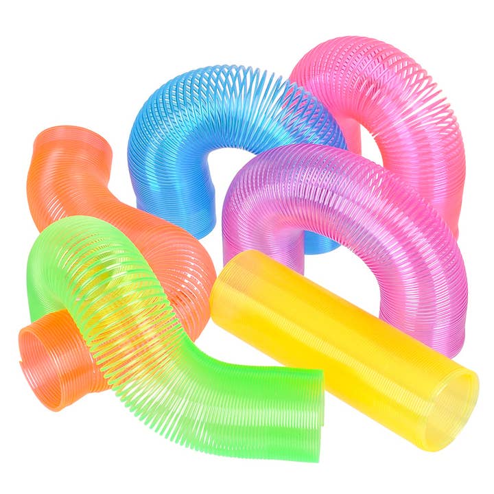 La Luna Bella - Toys - Venta al por mayor Juguete tradicional - Niños - Muelle en espiral mini súper largo de 4" - LLB Toys