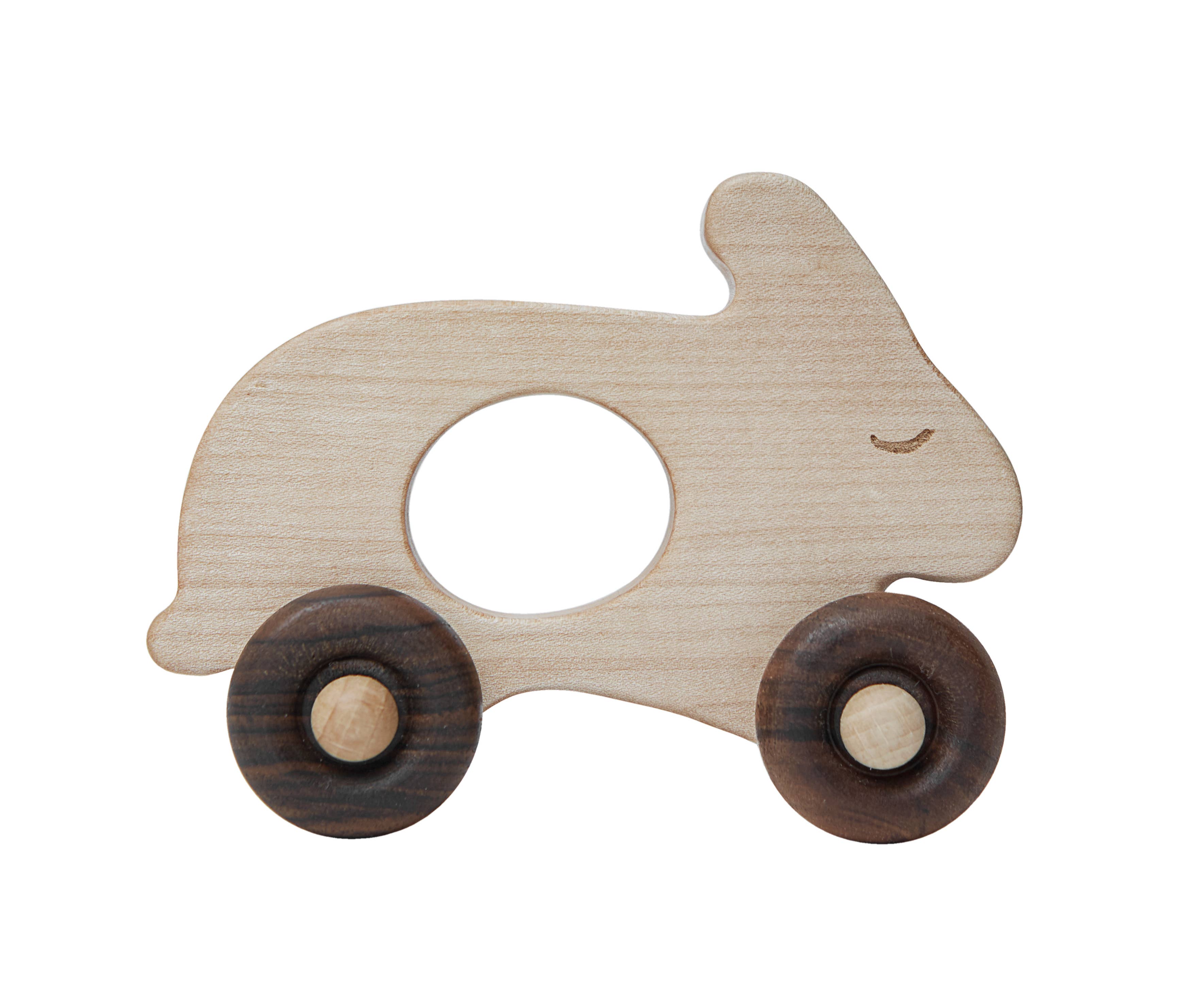 Wooden Story Sp. z o.o. - Wholesale Wood Toy - Kids - Baby rabbit - car