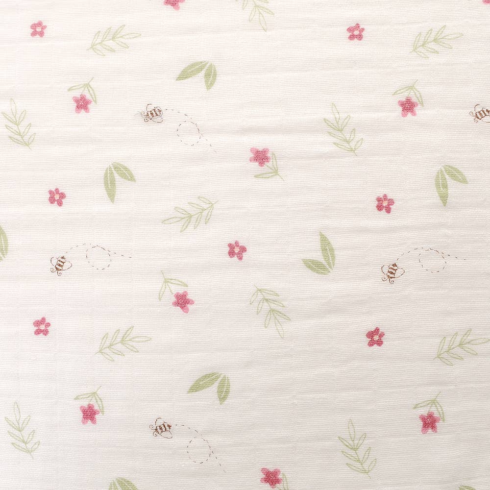 Rosa|Vit Kaniners muslinsats för wholesale på Faire2