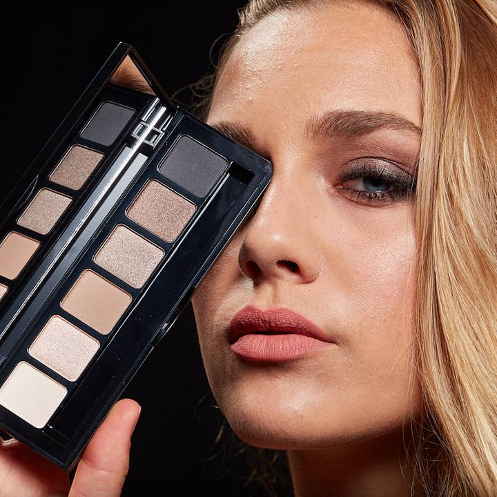 Dobner Kosmetik - Wholesale Eyeshadow Palette - SMOKEY BROWN Color Palette