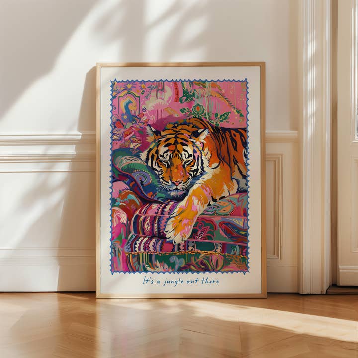 Seven Icons Store – Großhandel Poster – It's a Jungle out there, Tiger Poster4