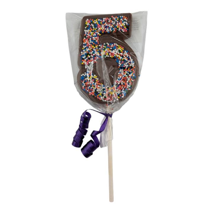 Enjou Chocolat - Wholesale Chocolate Covered Sweets - Number Lolly6