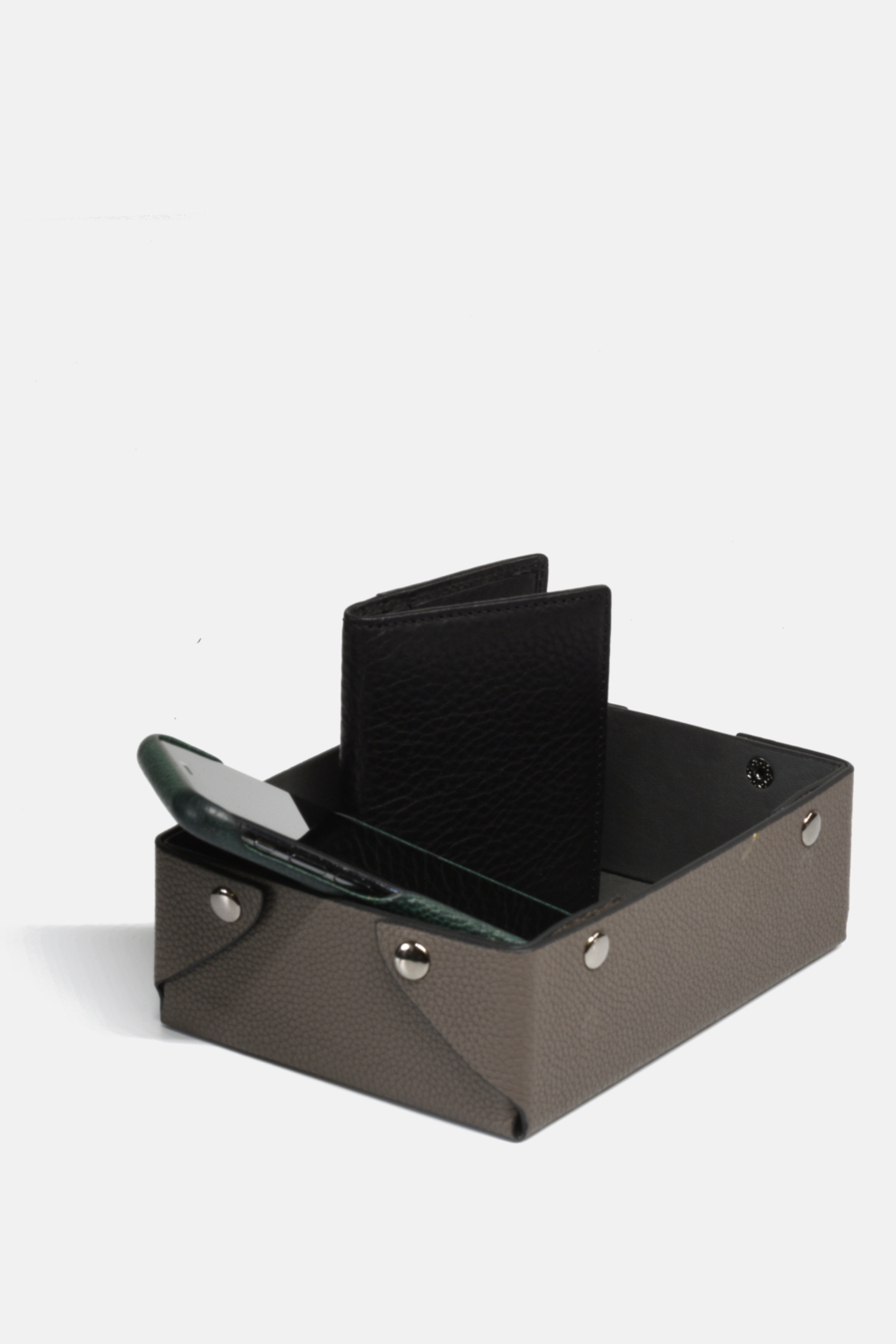 Curated Basics - Wholesale Decorative Tray - Catch-All Leather Tray5