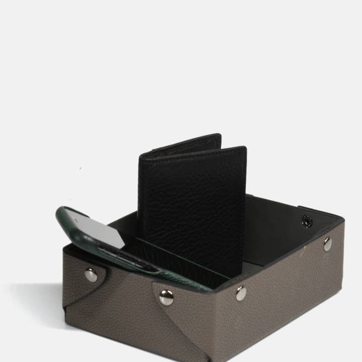 Curated Basics – Engroshandel Pyntebakke – Catch-All Læder Bakke5