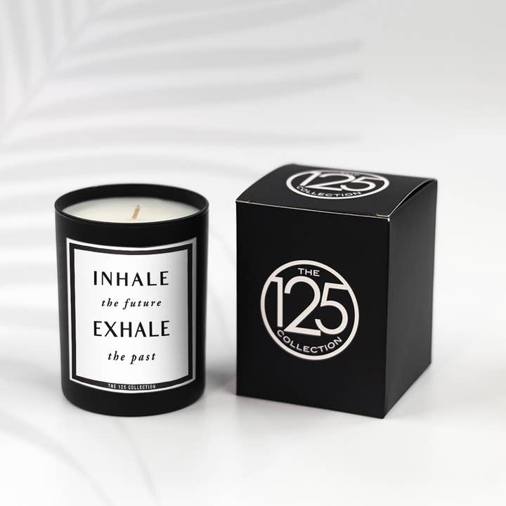 The 125 Collection - Wholesale Jar/Filled Candle - Inhale Future Exhale Past: 12 oz Soy Candle3