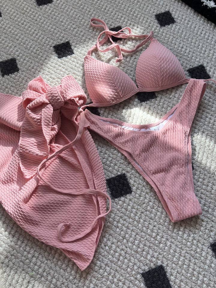 HIDDENBRAND - Wholesale Two Piece Swimsuit - Women's - High Waisted Sexy Swimsuit Bikini Three Piece Swimsuit6