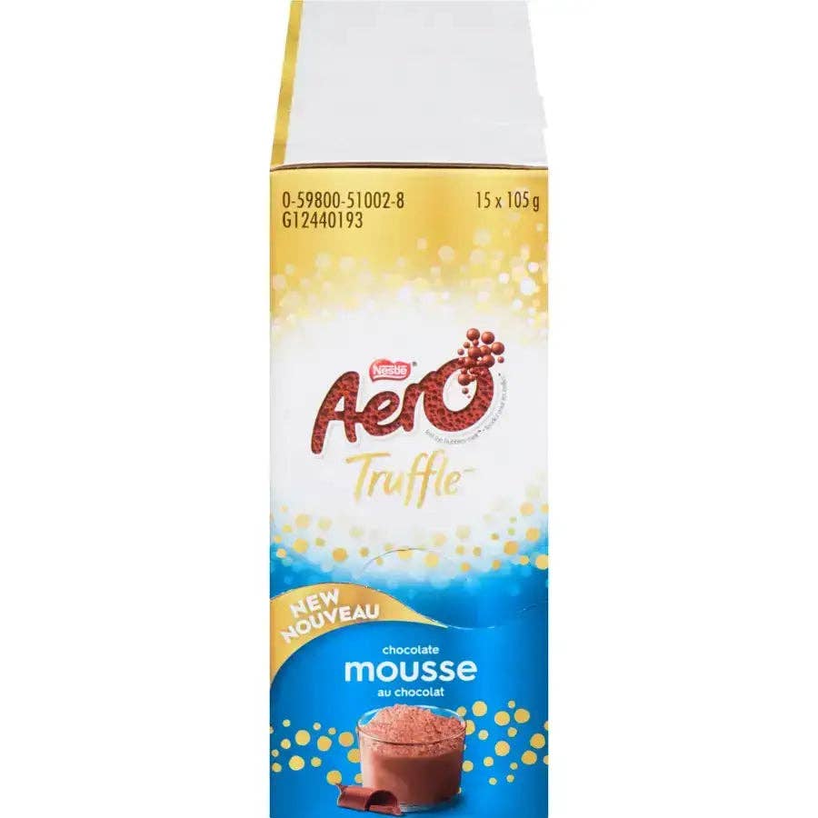 Echo Sales Canada – wholesale Chocolate bar – Aero Truffle Milk Chocolate Mousse  - case 15x105.0 g1