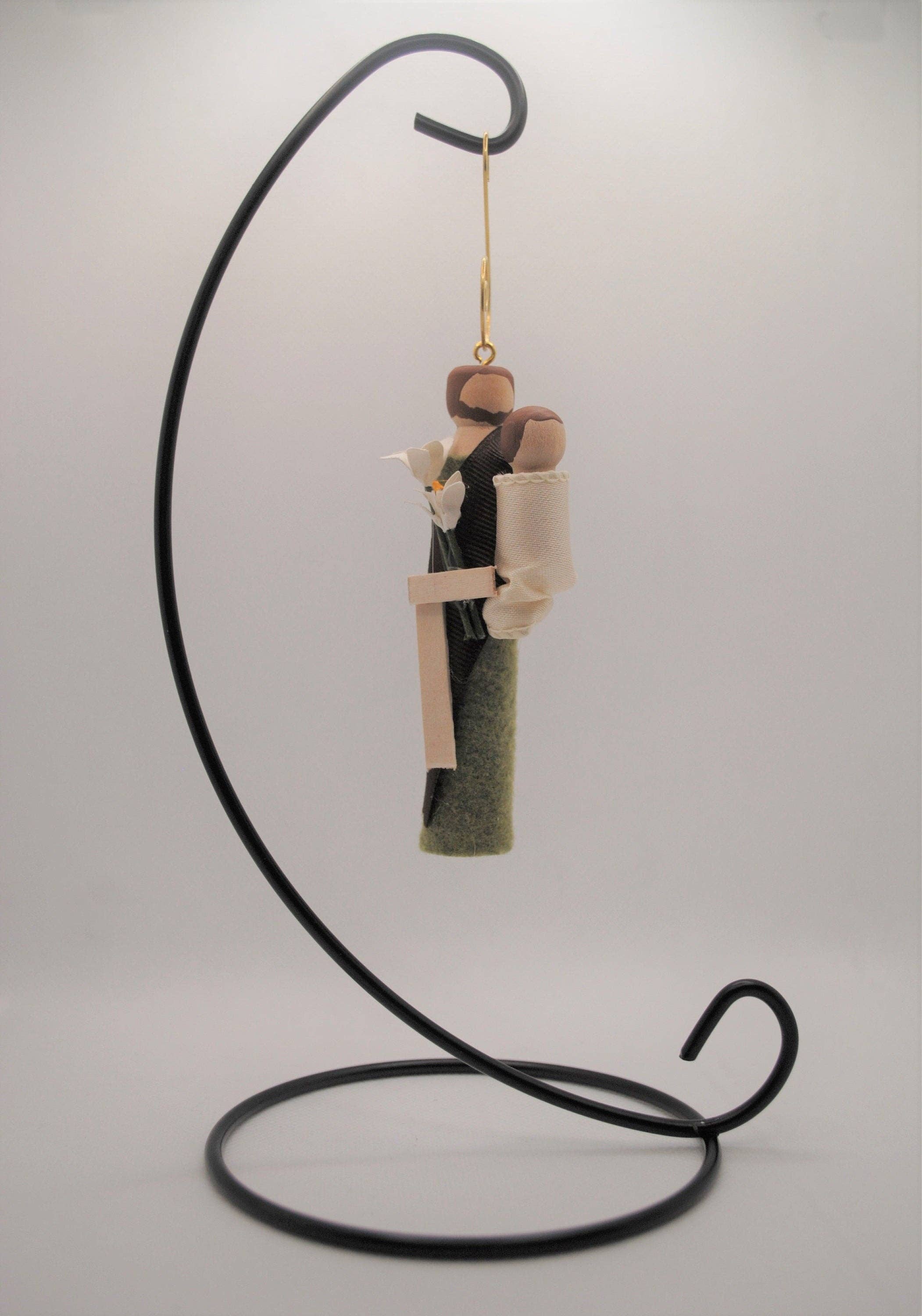 Our Saint Family - Wholesale Ornament - St. Joseph Wooden Doll Ornament