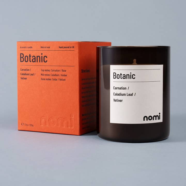 Botanic - bougie parfumée pour la vente par Nomi Homeware