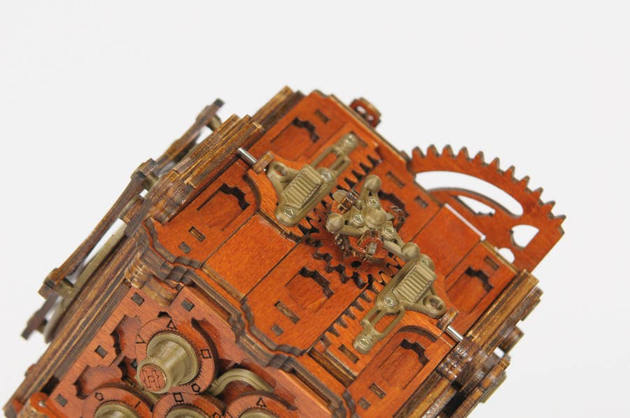 NKD Puzzle - Venta al por mayor Kit de manualidades - El famoso rompecabezas steampunk de boxeo en el kit « MECANIGMA »21