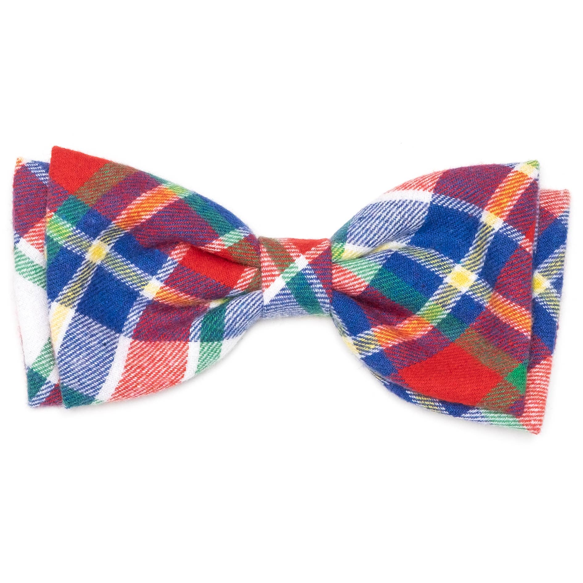 Red/Hunter Blue Plaid Bow Tie for wholesale on Faire0