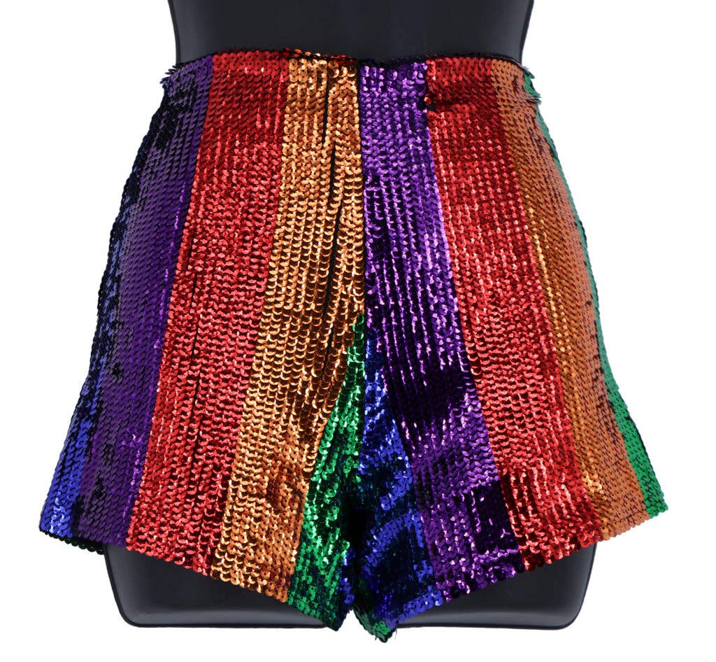 Western Fashion - Wholesale Shorts - Women's - 2270 - Sequins Shorts with Zipper11