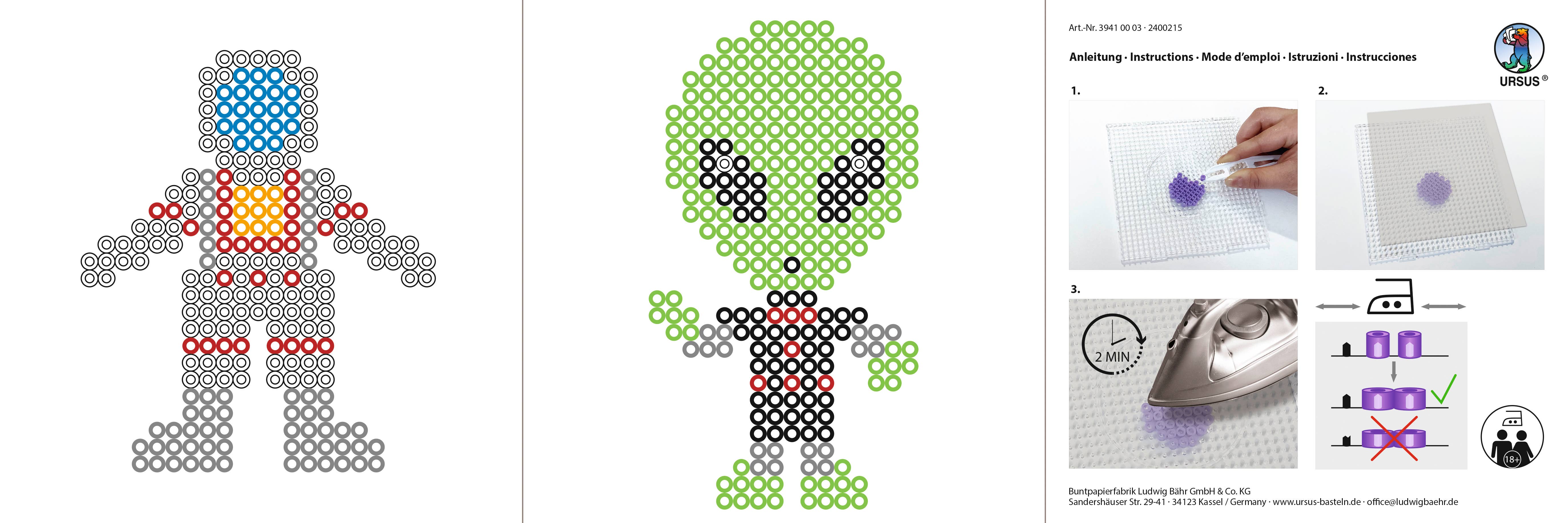 URSUS® / Buntpapierfabrik Ludwig Bähr GmbH & Co. KG - Wholesale DIY Craft Kit - Kids - Iron-on bead set "Galaxy"8