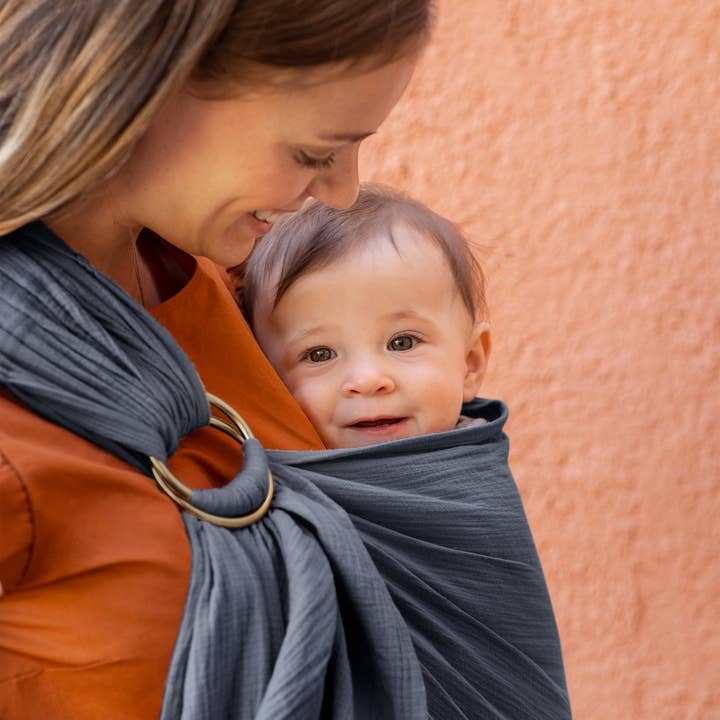 Moby - Wholesale Baby Wrap/Sling - Moby Sling - Flint - ECOM BOX