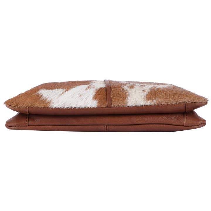 SLIDEUP - Wholesale Crossbody bag – Women's - Mirthful Leather Hair-on Crossbody - Tan1