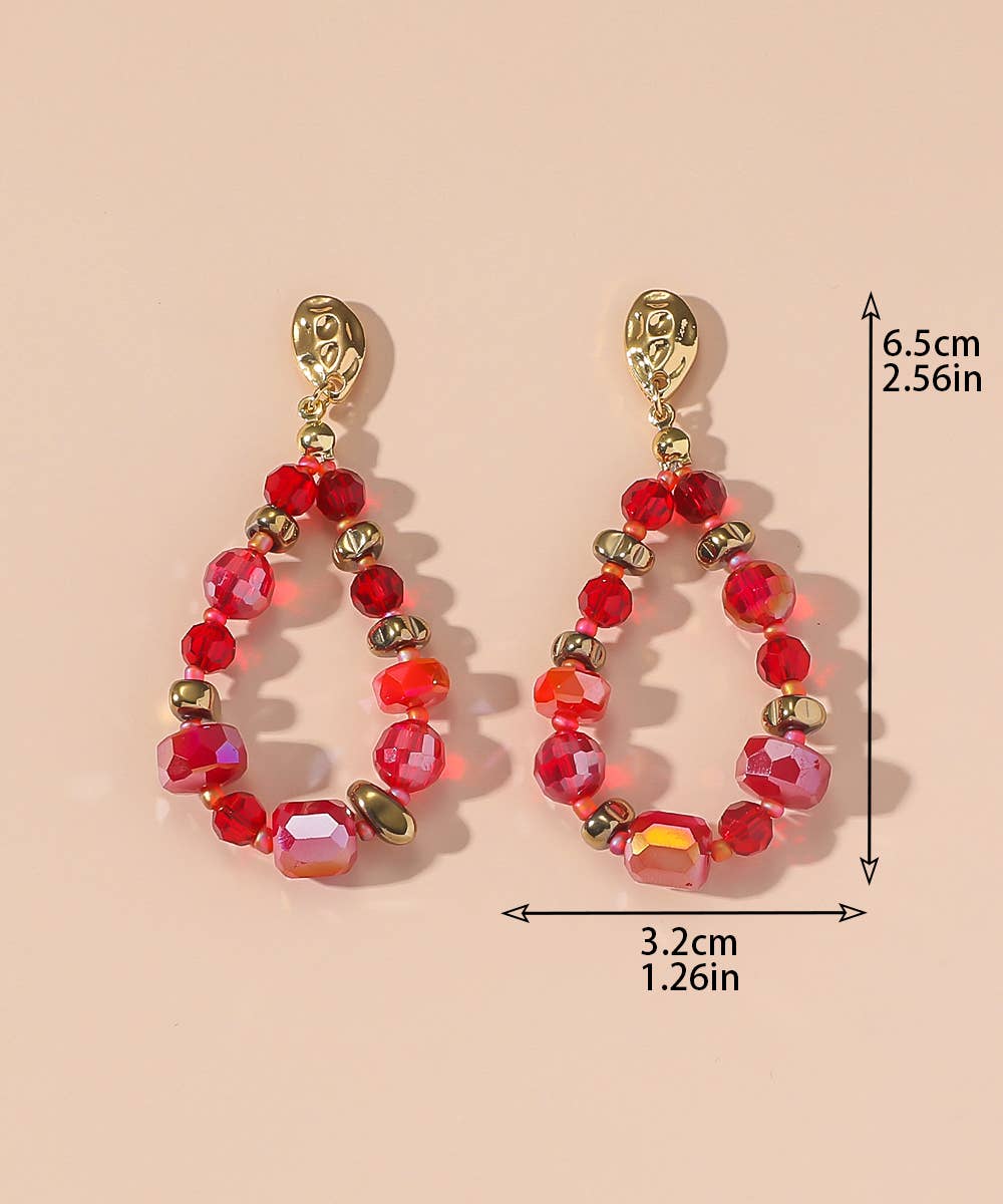 Blossom bijoux - Vendita all'ingrosso Orecchini pendenti - Orecchini a bottone 25AHBOL0095