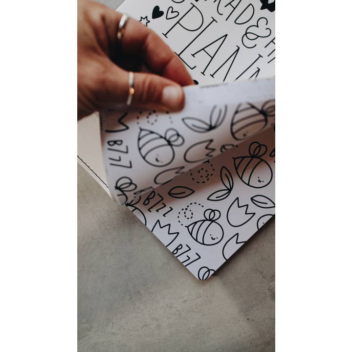 Rad & Happy - Wholesale Planner - 2026 Dated 8x10 Planner - Doodle Edition15