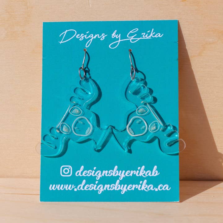 Moose mug dangles for wholesale by Designs by Erika