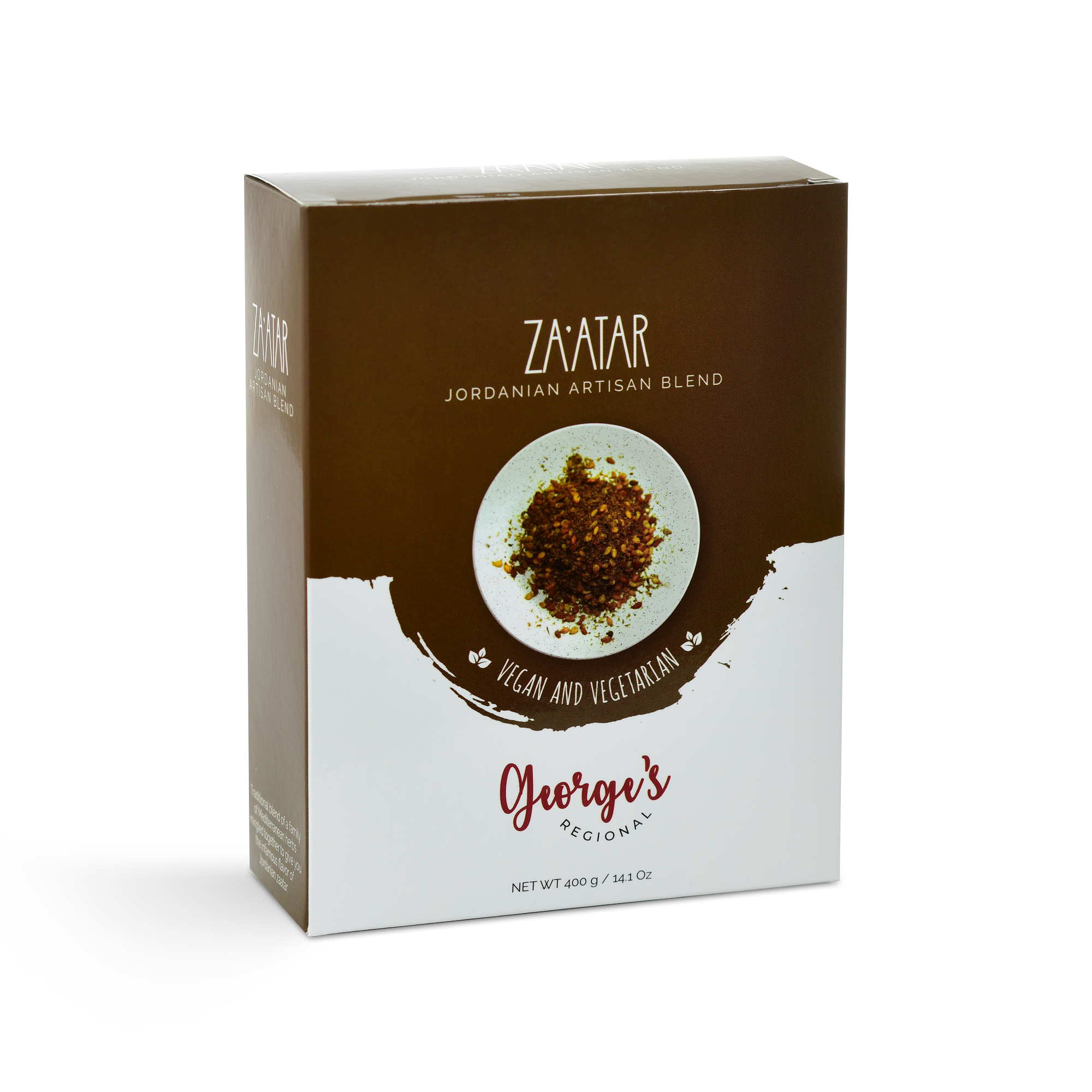 George's Regional - Vente Mélanges d'épices séchées - Zaatar - Mélange artisanal jordanien (400g)0