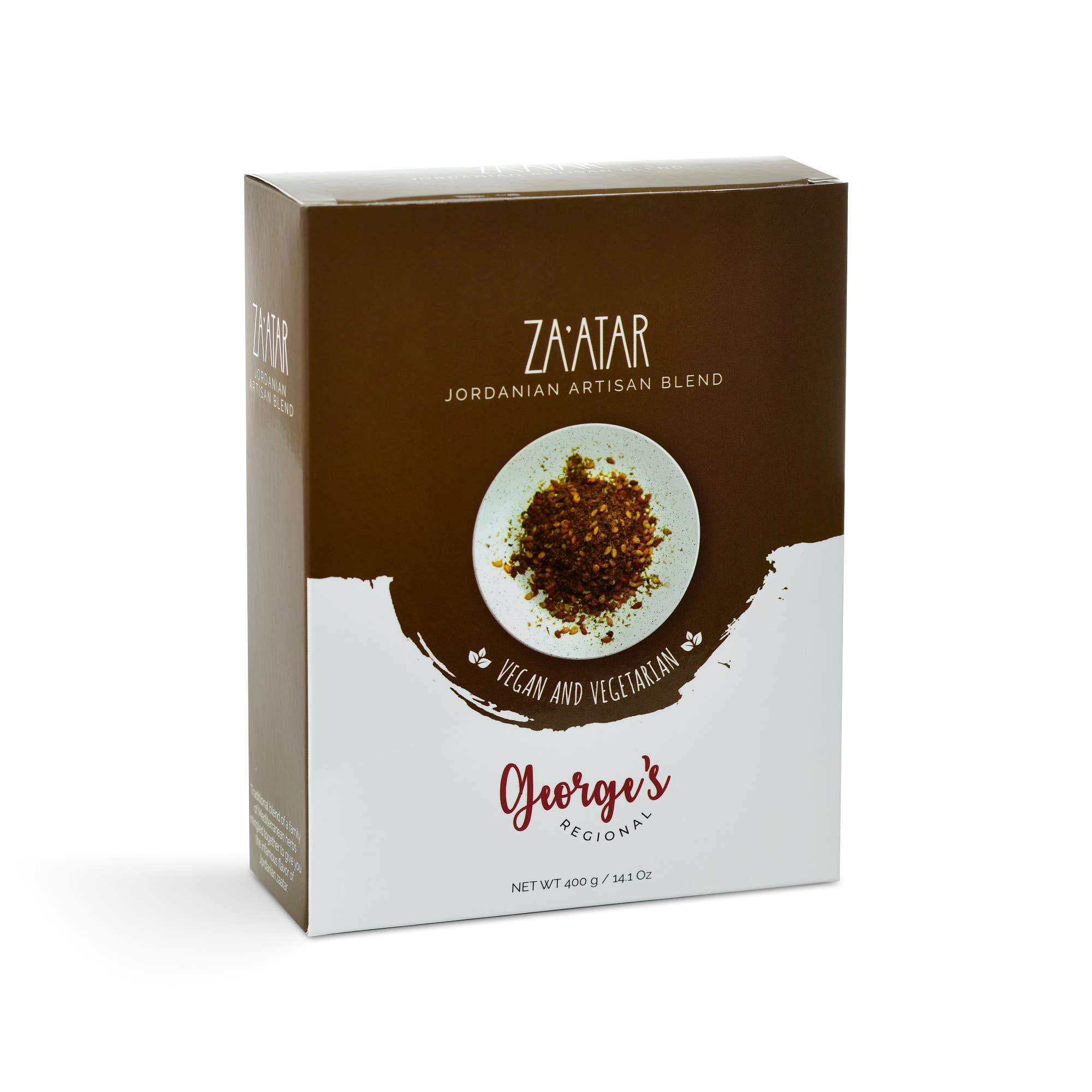 George's Regional - Wholesale Gedroogde kruidenmix - Zaatar - Jordaanse artisanale blend (400 g)